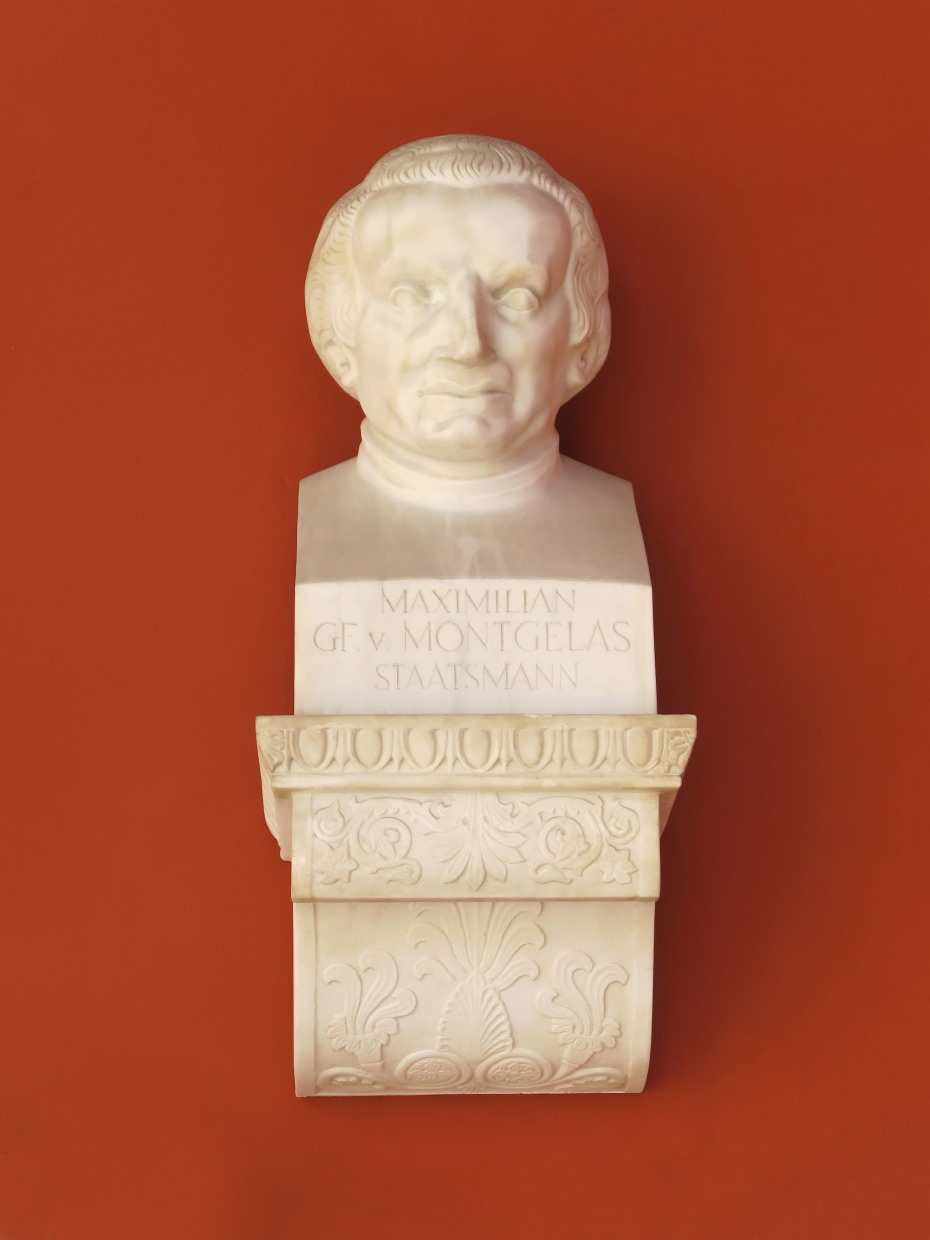 'Bayerischer Staatsminister Maximilian Graf von Montgelas' (1976) von Ulla Scholl sen.